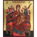 Икона Богородицы Всецарица (Пантанасса) - писаная икона (OS-011)