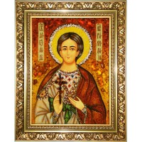 Александр Римлянин - янтарная икона (ар-319)