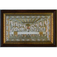 Греческая Икона Тайная Вечеря - эксклюзивная подарочная икона 27*41 см (SPECIAL-1)