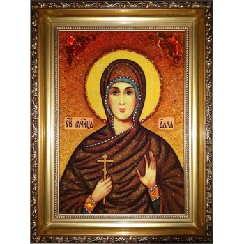 Ікона Алла Готфська, з бурштину (ар-299)
