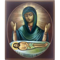 Икона Божьей Матери Не Рыдай Мене, Мати - писаная икона (ВЧ-29)