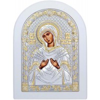 Икона Пресвятой Богородицы СЕМИСТРЕЛЬНАЯ (152-W)