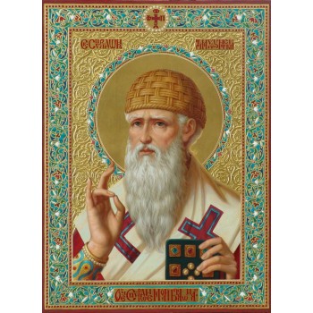 Ікона Святителя Спиридона Триміфунтського (ір-2/1)