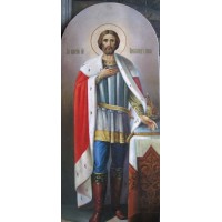 Икона Святому князю Александру Невскому (сч-31)