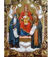 Киево Печерская икона Богородицы - писаная икона (ВЧ-06)