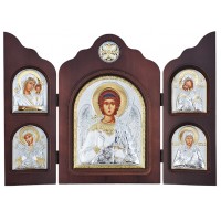 Красивий складень з трьох частин Ангел-Хранитель - незамінний подарунок на всі випадки життя (ск-АХ)
