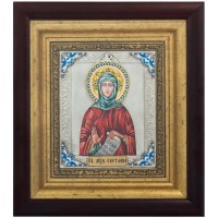 Светлана - именная икона из чистого серебра (24PSG- Светлана)