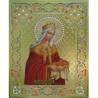 Свята Рівноапостольна цариця Олена - ікона писана (Дм-05)