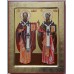 Святители Афанасий и Кирилл, архиепископы Александрийские - писаная икона (ВЧ-09)