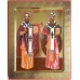 Святители Афанасий и Кирилл, архиепископы Александрийские - писаная икона (ВЧ-09)