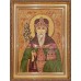 Святой Аарон Первосвященник - икона из янтаря (ар-383)