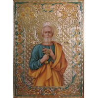 Святой апостол Петр - писаная икона (Дм-02)