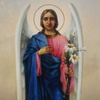 Святий Архангел Гавриїл - Красива Ікона Писана (сч-07)