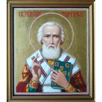 Святой Николай Чудотворец - Писаная Икона (ир-8)