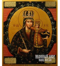 Трубчевская икона Божьей Матери - писаная икона (гр-43)