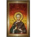 Виктор Дамасский - икона из янтаря, ручная работа (ар-267)