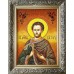 Виктор Дамасский - икона из янтаря, ручная работа (ар-267)