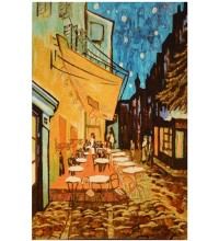 Картина из янтаря Летнее кафе (rb-14)
