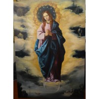 Непорочне зачаття - копия картины Франциско де Сурбарана эпохи Барокко (сч-41)
