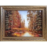 Пейзаж з бурштину Осіння природа (rb-59)