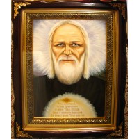 Агапит Печерский - писаная икона (Гр-40)